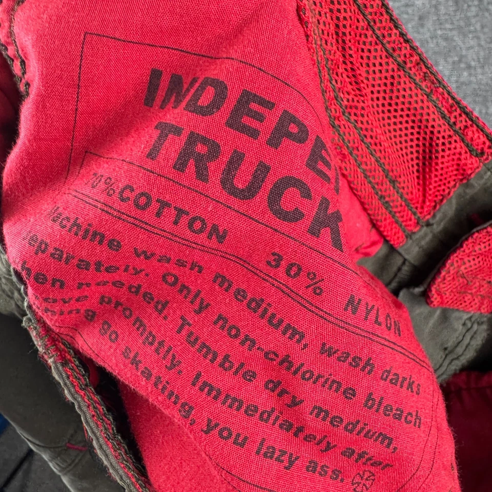 独立可调式工装裤男式 30 开关拉链腿滑板 — 第 3/4 张图片