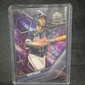 2023 Topps Chrome Black Ozzie Albies #14 Purple Mini-Diamond Refractor /150