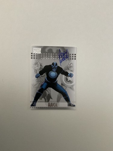 2013 Marvel Now AUTO Autograph Havok Cassaday   Card 35A