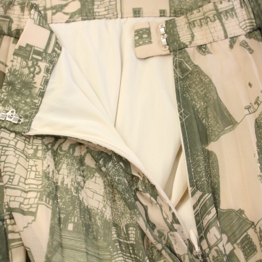 Ameri VINTAGE Town Random Pleated Skirt, Flare Ca… - image 5