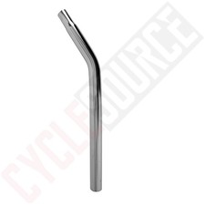 ENIX BMX PRO CRO-MO Layback Seat Post without Support 25.4mm Chrome