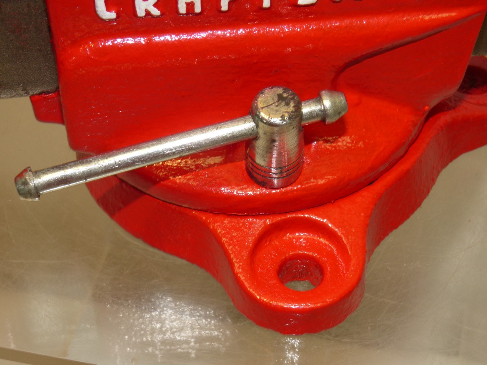 Vintage Sears CRAFTSMAN Machinist Swivel Bench VISE 506-51801 USA 3 1/2" Jaws