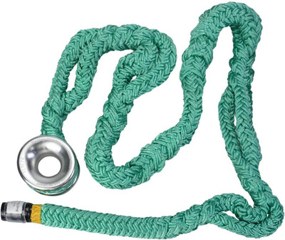 Rigging Ring Sling Rope, 3/4'' X 6', Aluminum Ring, 7-Pocket Adjustment, 14600 Lb