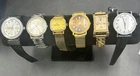Lot of 6 Vintage Mechanical Mens Wrist Watches, Sportsman, Timex + More