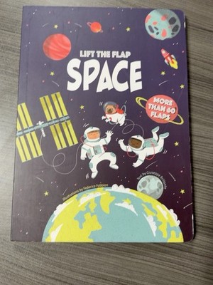 Lift the Flap Space Kids Book 60+ Flaps UNUSED Unopened ISBN 9788854049437