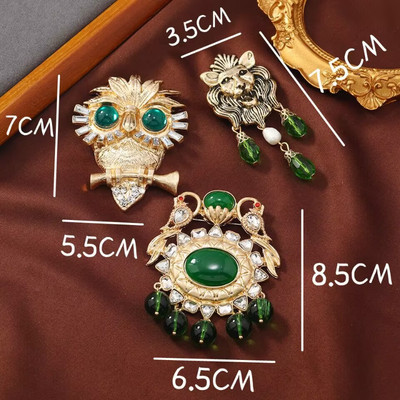 Lot De 3 Broches Anciennes - Bijoux Vintage Argenté | Occasion à Nettoyer