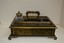 vintage 19th century boulle work writing stand or standish