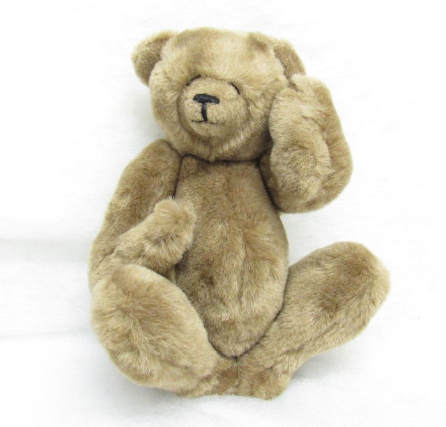 VTG 1989 BEAR BY CHON JOINTED TEDDY BEAR SLEEPING EUC--VERY WELL MADE | eBay