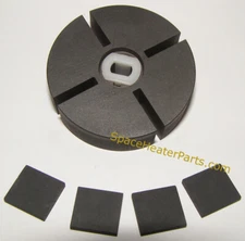 PP204 1/2" thick Rotor Kit Reddy Desa Dyna Glo   KFA1000  HA3004  70-022-0100