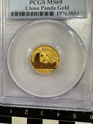 Münze Panda Jahrgänge auch Erstprägungen A+ First Strike - Gold 999 3g 3,1g 1/10 - Afbeelding 23 van 51