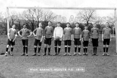 Brr-92 Scouting, High Barnet Scouts FC 1913. Photo