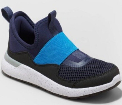 New Kids' Boys' Fern Slip On Performance Sneakers Front Pull Tabs  All in Motion