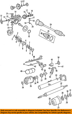 CHRYSLER OEM Rear Differential-Seal Ring 4641848AA