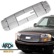 Fits 1999-2002 Gmc Sierra 1500250001-06 Gmc Yukon Upper Chrome Grille Grill Fits 1999-2002 Gmc Sierra 1500250001-06 Gmc Yukon Upper Chrome Grille Grill