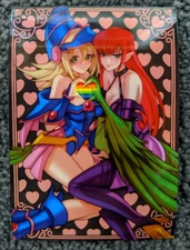 Amanda LaPalme ManaMoon Card Sleeves! Dark Magician Girl & Harpy Lady 50 ct. YGO