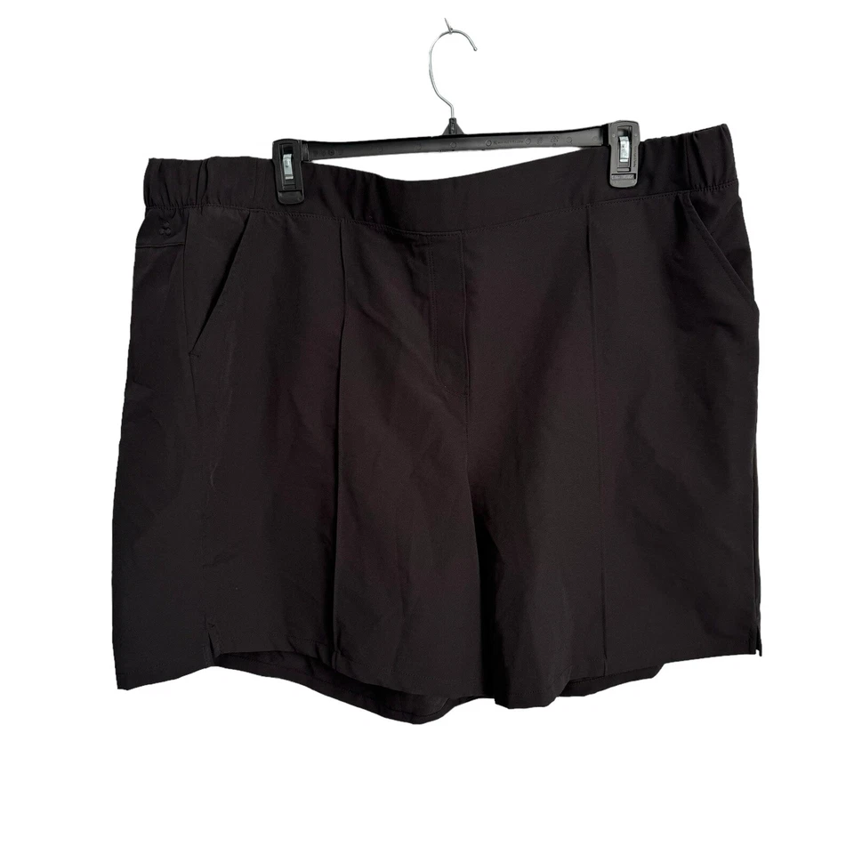 Ten Gear Shorts Size 3X Inseam Black Women Shorts - Image 3 of 4