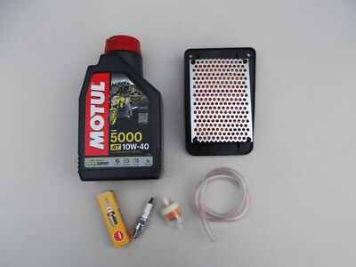 Lexmoto Diablo 125 Service Kit Motoröl Luft Kraftstoff Filter Zündkerze NEU
