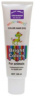 CRAZY LIBERTY Dog Hair Dye Set (Ultraviolet)  Assorted Colors 