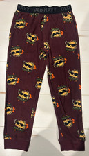Old Navy Boy's Size M 8 Pajama Bottoms Skateboard Taco