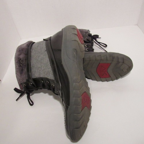 Anne Klein Sport Women Gray Ankle Winter Snow Boots, Waterproof, Sz 6.5 - Picture 9 of 12