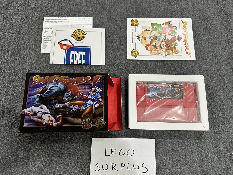 STREET FIGHTER II 30th Anniversary Edition iam8bit LTD ED (Super Nintendo/SNES) - Image 3 of 3