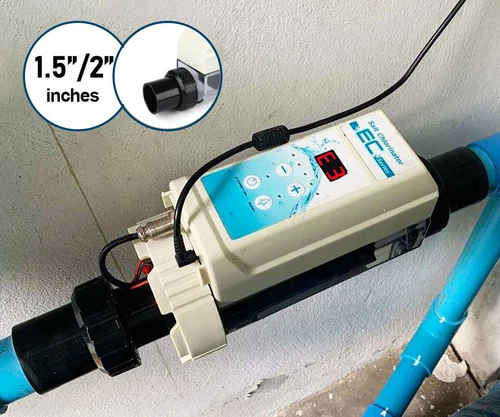 Generatore di Cloro Acqua Salata per Piscina 26.400 Gal per Piscine Interrate Fuori Terra - Foto 5 di 10