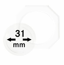 1 Lindner OS031 OCTO M&uuml;nzkapseln M&uuml;nzenkapseln 31 mm