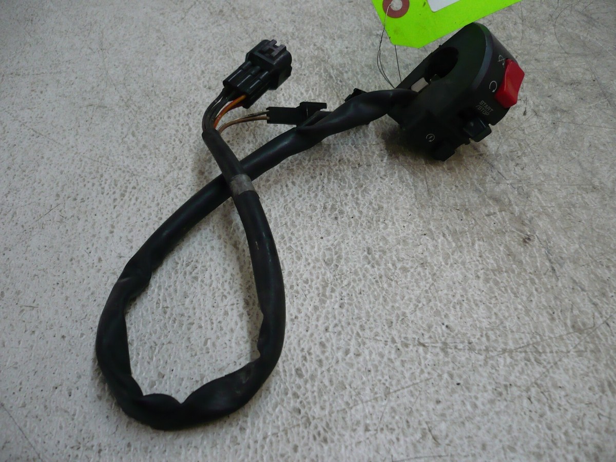KAWASAKI 08 ZX-10R NINJA RIGHT HANDLE BAR SWITCH STARTER BUTTON
