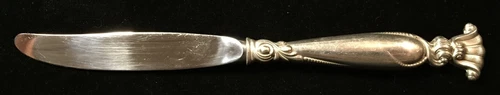 Sterling Silver Flatware - Wallace Romance Of The Sea Regular Knife Modern