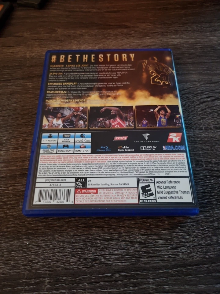 NBA 2K16 Michael Jordan Special Edition Spike Lee PlayStation 4 Free Shipping - Image 2 of 3