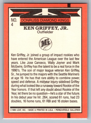 You Pick Ken Griffey Jr. All Cards Ex-NrMT Unless Noted See Images - Picture 8 of 154