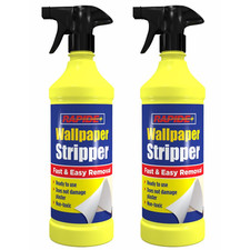 Rapide Wallpaper Stripper Remover Easy Removal Plaster Liquid Spray 500ml x 2