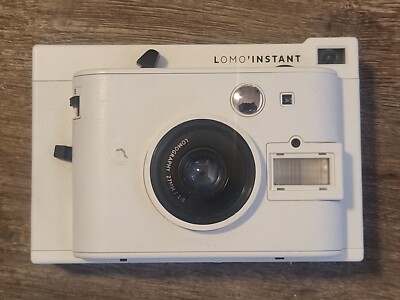 Lomography Lomo'Instant Camera (White Edition) Instant TESTED WORKING 