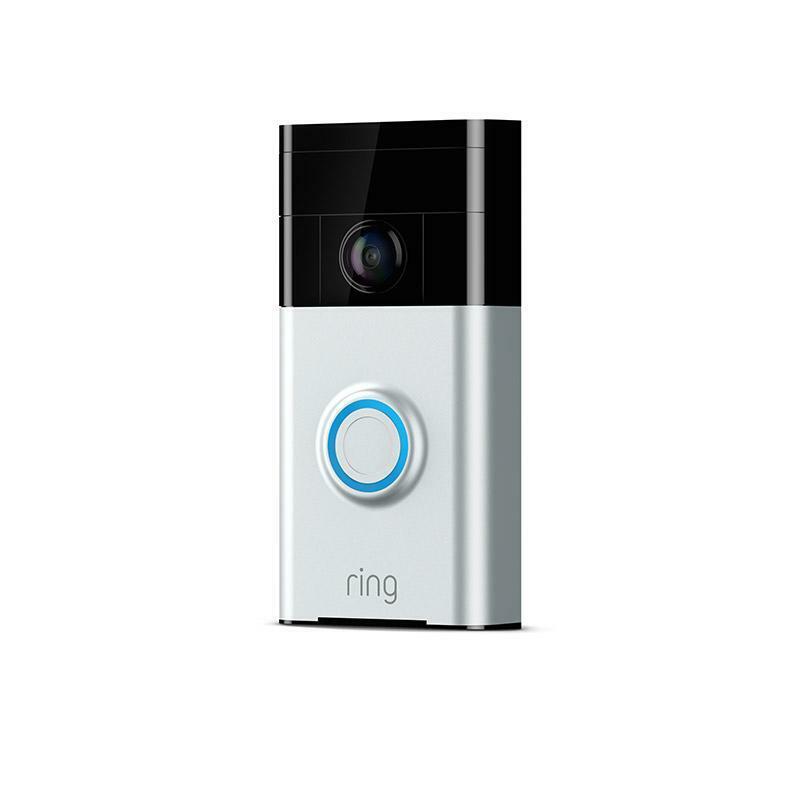 Ring 8VR1S5SEN0 Wireless Video Doorbell Satin Nickel 852239005024 eBay