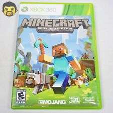 Minecraft Xbox 360 Edition CIB Microsoft Xbox 360 2013 Complete FAST SHIPPING