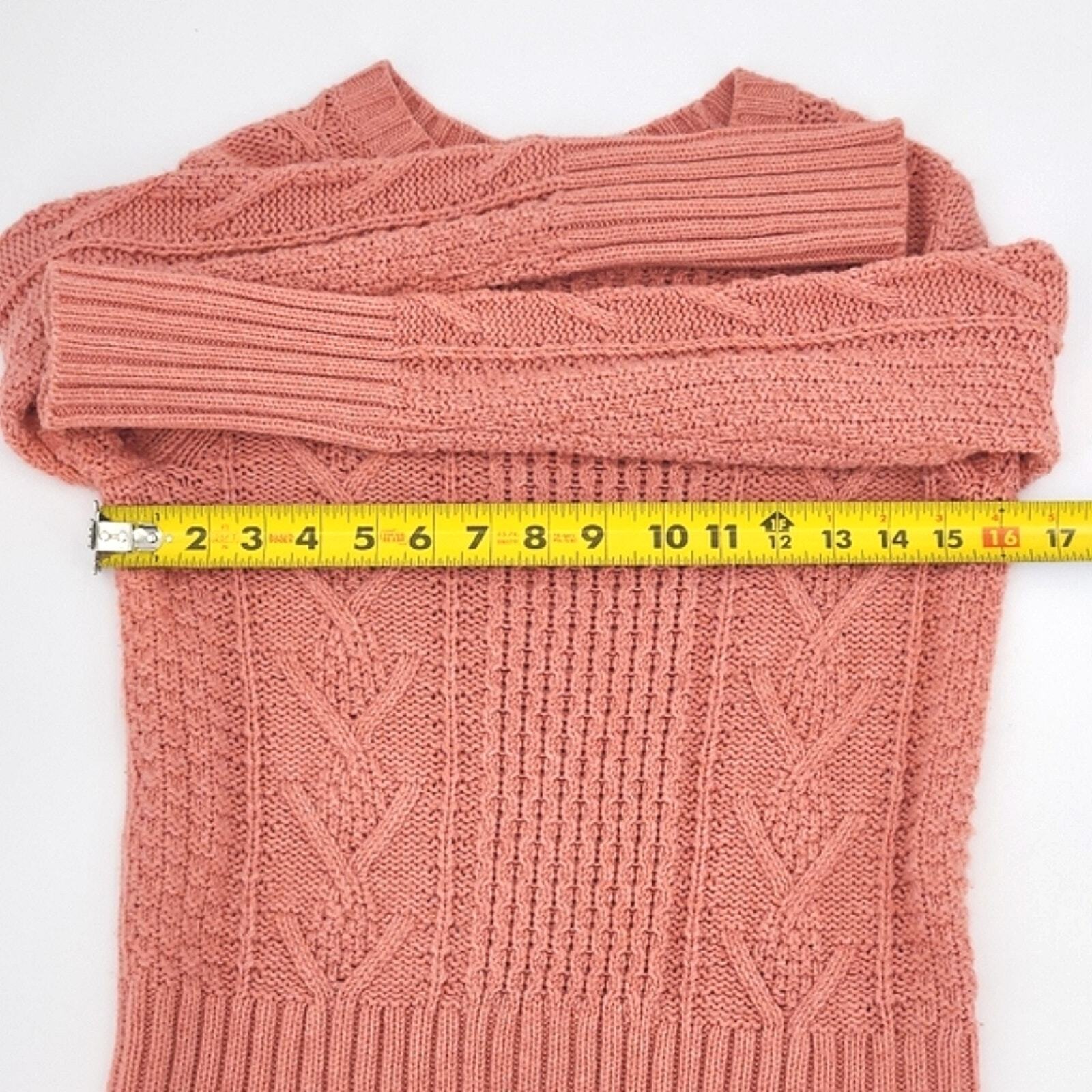 GAP Pullover Sweater Size Extra Small Womens Pink… - image 5