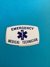 EMT Emergency Medical Technician Window Decal Sticker 1990s Rare