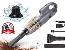 Potente Aspiradora De Mano Para Auto Casa Hogar Limpieza Inalambrica Recargable