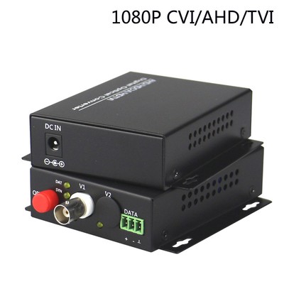 Video Fiber Optical Media Converters S/M 20Km For 1080P HD CVI AHD TVI CCTV 1V0D
