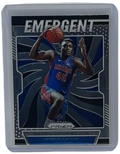 Sekou Doumbouya 2019 Panini Prizm Emergent Rookie Card Detroit Pistons RC #25. rookie card picture