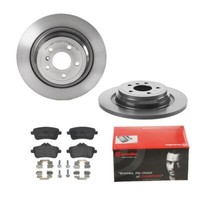 Brembo Bremsscheiben Ø325Mm + BremsbelÄGe Hinten FÜR Mercedes 1000-KLASSE W166
