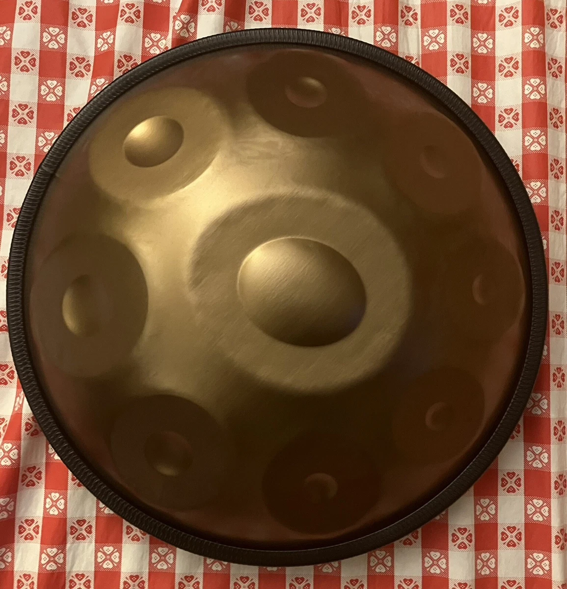 Mini Golden Handpan - 9 Notes - G Minor - Handpan Store