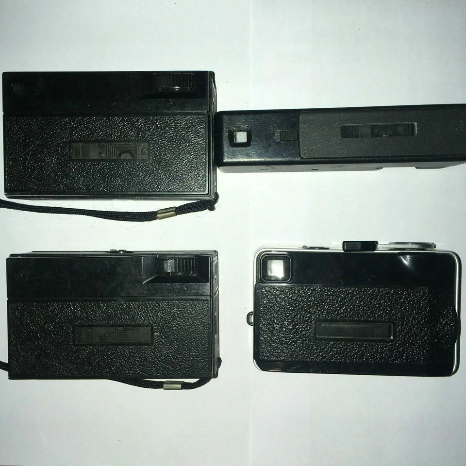 Lote 4 Agfa Vintage: 2x Autostar X-126 + Autostar Pocket + Sensor Agfamatic 100 Foto 2 de 4