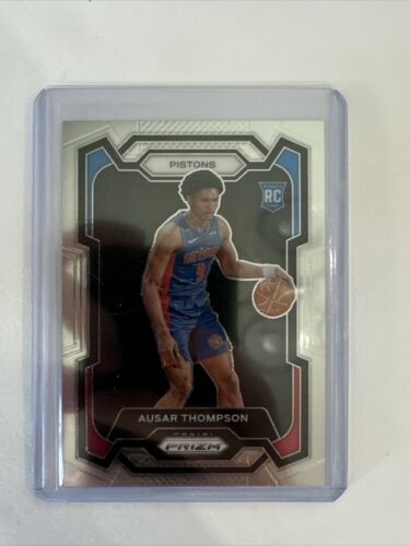 AUSAR THOMPSON 2023-24 Panini Prizm Basketball SILVER PRIZM Rookie Card SP