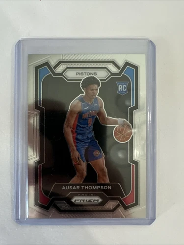 AUSAR THOMPSON 2023-24 Panini Prizm Basketball SILVER PRIZM Rookie Card SP