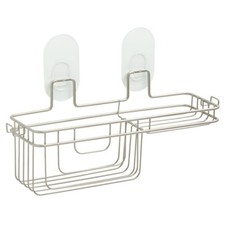 Franklin Brass 193206-FN IncrediGrip No Drill Two-Tier Shower Storage Basket