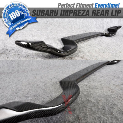 Fits 08-14 Subaru Impreza WRX STI R205 Rear Bumper Lip Diffuser