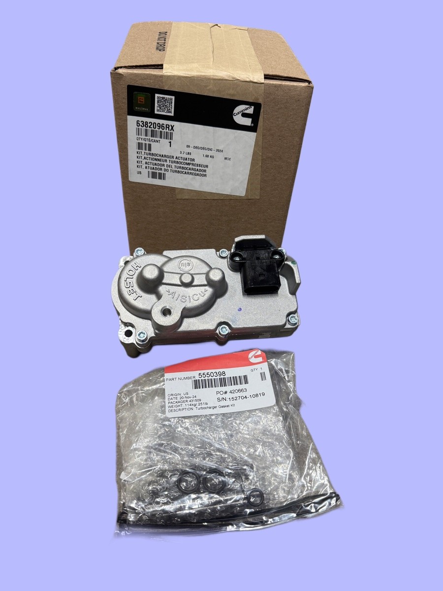 Genuine Cummins HOLSET OEM Turbocharger VGT ELECTRONIC Actuator
