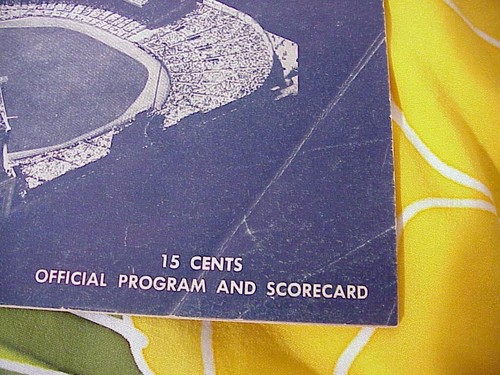 Programa de juegos 1959 NY YANKEES Vs Baltimore - Yankee Stadium - sin anotar (*) - Imagen 3 de 11