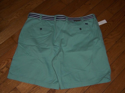 NWT MEN'S IZOD MALACHITE FLAT FRONT CASUAL WALKING SHORTS SIZE 42 WAIST 42 $55 - Picture 2 of 2